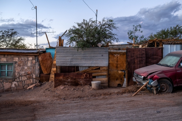 The town of Peine, near the Salt flats and one of the closest towns to the lithium mining operations. 13th of April, 2024. Antofagasta, Chile.