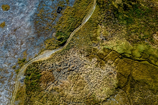 Tilopozo, a former wetland, that according to Peine inhabitants, dried because of the water extraction by Lithium companies.