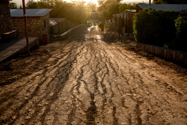 The town of Peine, near the Salt flats and one of the closest towns to the lithium mining operations. 13th of April, 2024. Antofagasta, Chile.