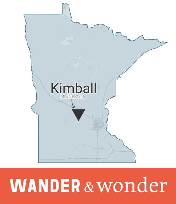 A locator map of Kimball