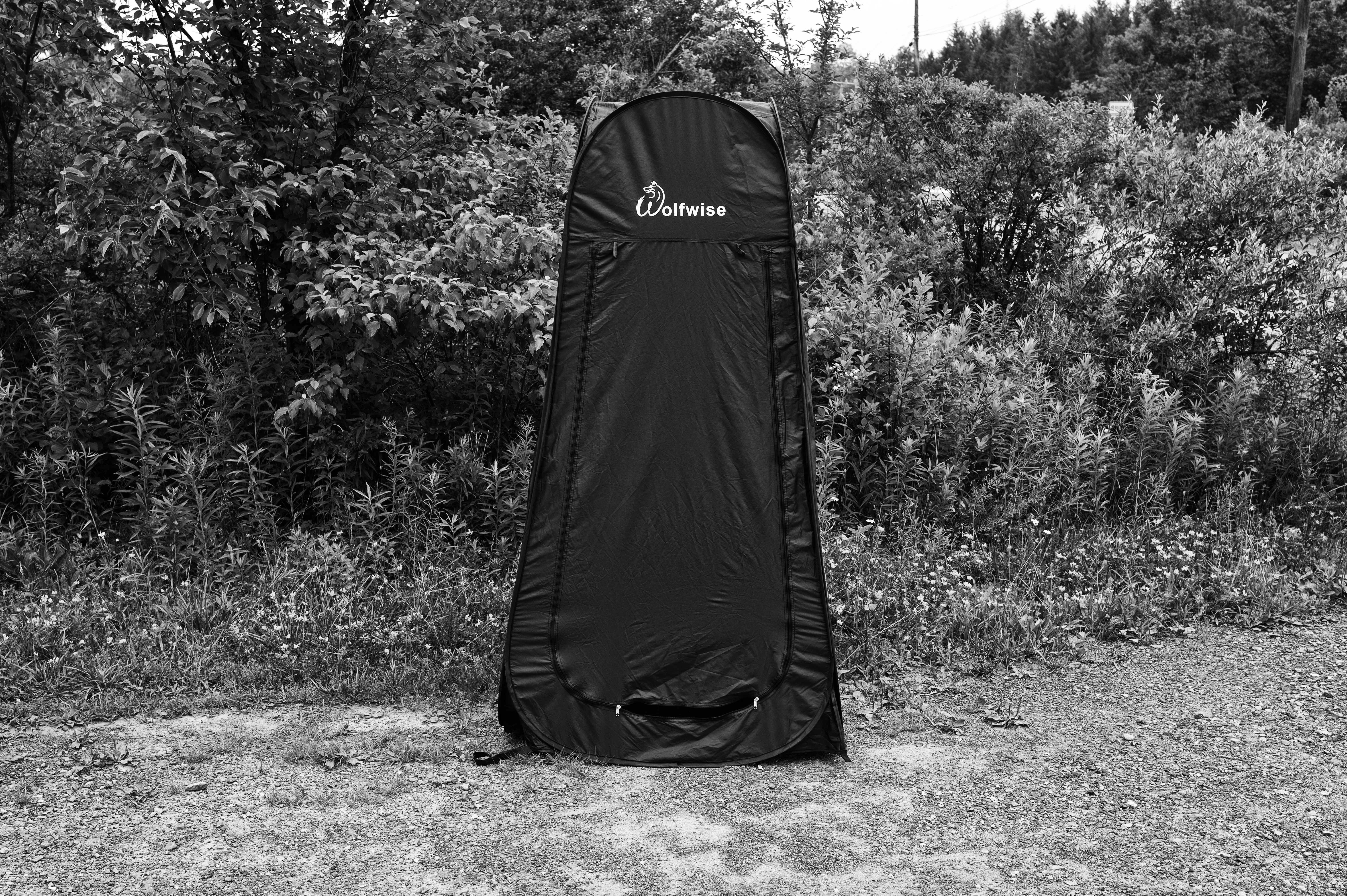 Changing tent.