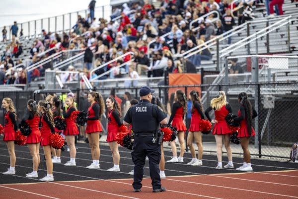 Eden Prairie High School football homecoming game