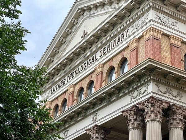 front of a building