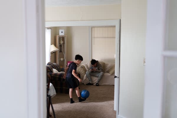 The Flores family home in Minneapolis