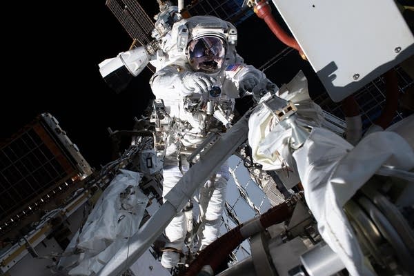 Anil Menon in space